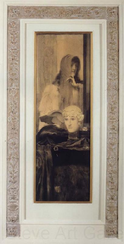 Fernand Khnopff White Black and Gold